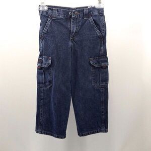 Wrangler Jeans Authentic Issue Denim Jeans Boys Cargo Size 4